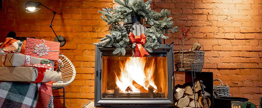 Travis Industries Linear Gas Fireplace Installation in Westlake, Ohio