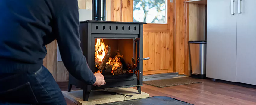 Open Hearth Wood Fireplace Installation in Westlake, OH