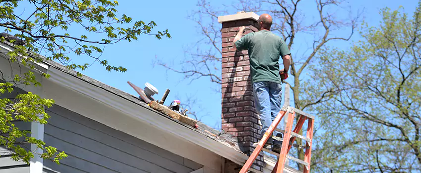 Vinyl and PVC Chimney Flashing Installation in Westlake, OH