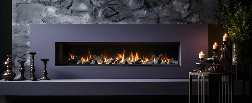 Ember Bed for Ventless Gas Fireplace in Westlake, OH